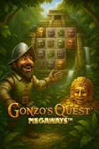 Simba Games - Gonzo's Quest Megaways Slot Game - NetEnt