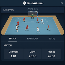 Simba Games - Handball Betting - Danish Leagues